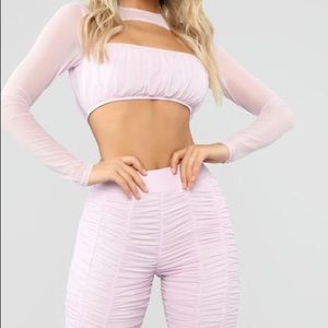 IamGia Ofelia ruched legging set dupe 💜